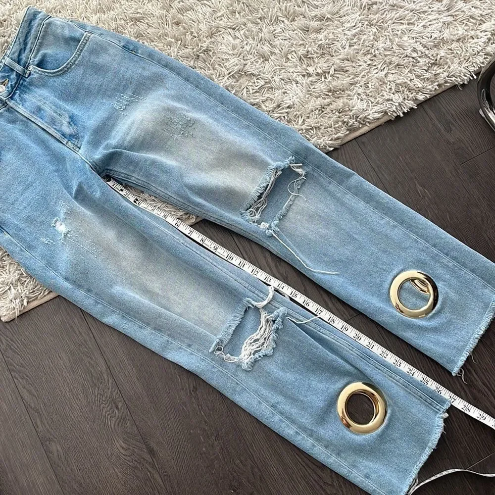 ANINE BING | Giovanna Straight Jeans - Picture 15 of 17